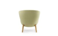 Billede af Normann Copenhagen Hyg Low Loungestol SH: 40 cm - Bracket/Eg
