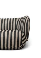 Billede af Ferm Living Rico 2-Seater Sofa Louisiana B: 150 cm - Sand/Black 