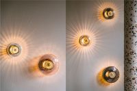Billede af Design By Us New Wave Optic Wall XL Ø: 38 cm - Rose/Gold
