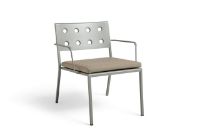 Billede af HAY Balcony Lounge Chair & Armchair Cushion 49,5x50,5 cm Sæt af 2 stk - Beige Yeast
