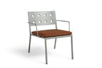 Billede af HAY Balcony Lounge Chair & Armchair Cushion 49,5x50,5 cm Sæt af 2 stk - Red Cayenne
