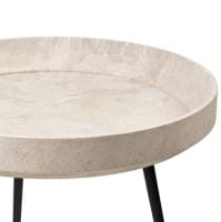 Billede af Mater Bowl Table Medium H: 52 cm - Wood Waste Grey 
