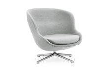 Billede af Normann Copenhagen Hyg Low Loungestol SH: 40 cm - Partner/Aluminium