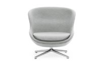 Billede af Normann Copenhagen Hyg Low Loungestol SH: 40 cm - Partner/Aluminium