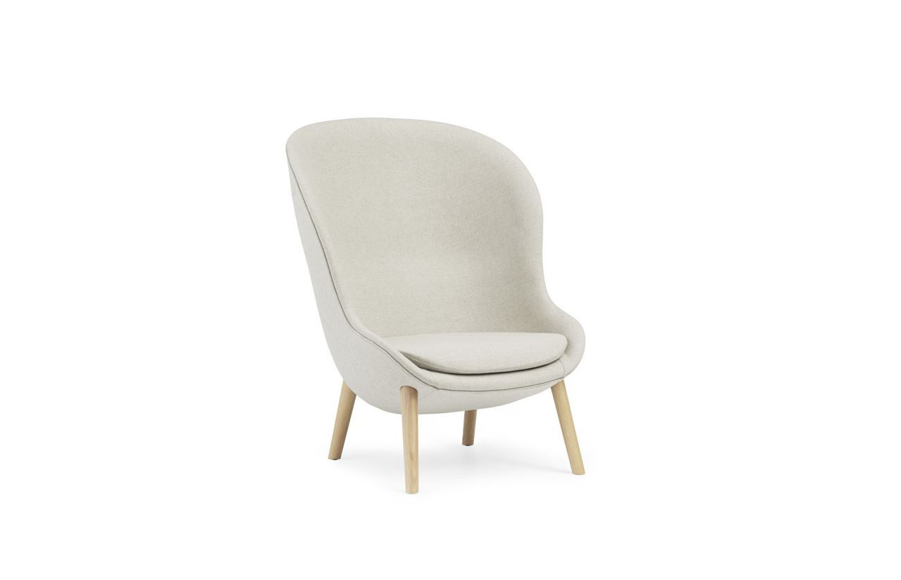 Billede af Normann Copenhagen Hyg High Loungestol SH: 40 cm - Upminster/Eg