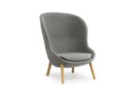 Billede af Normann Copenhagen Hyg High Loungestol SH: 40 cm - Camden/Eg
