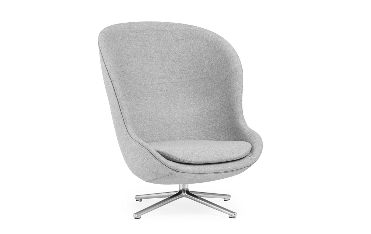 Normann Copenhagen Hyg High Loungestol Partneraluminium