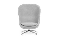 Billede af Normann Copenhagen Hyg High Loungestol SH: 40 cm - Partner/Aluminium