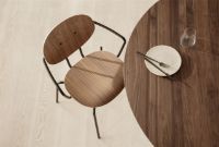 Billede af Sibast Furniture Piet Hein Chair w. Armrest  - Walnut/Black Steel