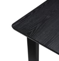 Billede af Hübsch Dapper Dining Table Square L: 195 cm - Black 