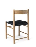 Billede af Brdr. Krüger F Chair SH: 45 cm - Oiled Oak / Webbing
