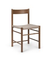 Billede af Brdr. Krüger F Chair SH: 45 cm - Fumed Oak / Webbing