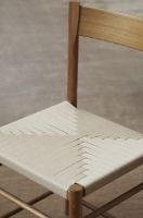 Billede af Brdr. Krüger F Chair SH: 45 cm - Fumed Oak / Webbing