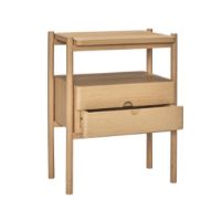 Billede af Hübsch Appeal Bedside Table H: 57 cm - Natural