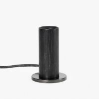 Billede af Tala Knuckle Table Lamp H: 12,5 cm - Black Oak/Brass OUTLET