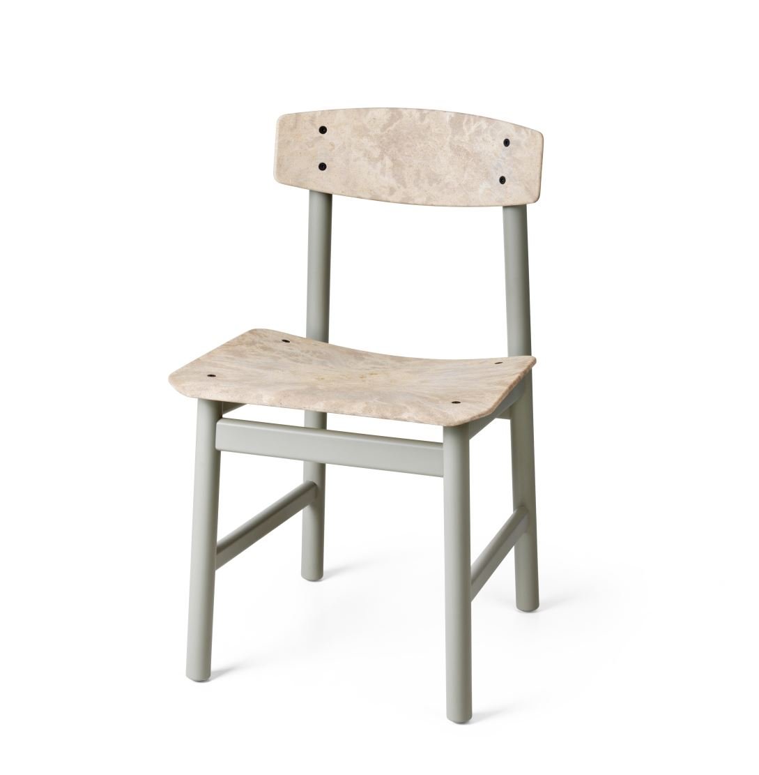 Billede af Mater Conscious Chair BM3162 SH: 46 cm - Grey Beech/Wood Grey 