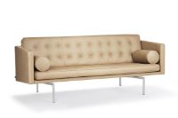 Billede af DUX Ritzy 3 Pers. Sofa L: 210 cm - Chrome/Naturale Perle