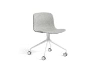 Billede af HAY AAC 15 About A Chair SH: 46cm - White Powder Coated Aluminium/Hallingdal 116