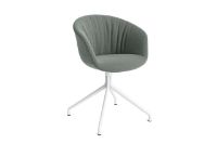 Billede af HAY AAC 21 Soft About A Chair SH: 46 cm - White Powder Coated Aluminium/Re-Wool 868
