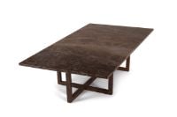 Billede af OX Denmarq NINETY LARGE Table 140x70 cm - Smoked Oak/Emparador