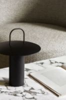 Billede af Audo Copenhagen Ray Table Lamp Portable H: 23,5 cm - Black