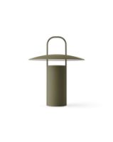 Billede af Audo Copenhagen Ray Table Lamp Portable H: 23,5 cm - Dusty Green