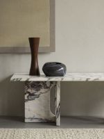 Billede af Audo Copenhagen Androgyne Lounge Table 120x45 cm - Calacatta Viola 