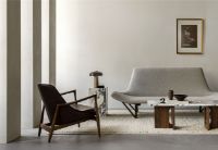 Billede af Audo Copenhagen Androgyne Lounge Table 120x45 cm - Walnut / Calacatta Viola 