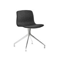 Billede af HAY AAC 10 About A Chair Front Upholstery SH: 46 cm - Polished Aluminium/Black/Remix 173