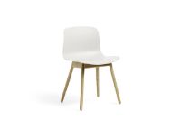 Billede af HAY AAC ECO 12 About A Chair SH: 46 cm - Lacquered Solid Oak/ECO White