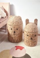 Billede af OYOY Bear & Rabbit Storage Basket Set of 2 - Nature 