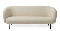 Billede af Warm Nordic Cape 3 Seater Sofa L: 200 cm - Cream