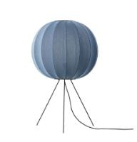 Billede af Made By Hand Knit-Wit Round Floor Medium Ø: 60 cm - Blue Stone