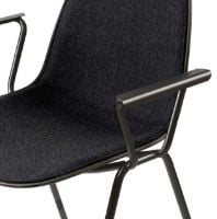 Billede af Mater Eternity Armchair Full Front Upholstery SH: 46 cm - Re-Wool Grey 198