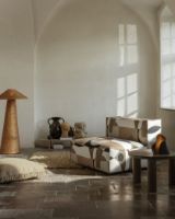 Billede af Ferm Living Catena Sofa Center L100 Wool Boucle 108x108 cm - Sugar Kelp 