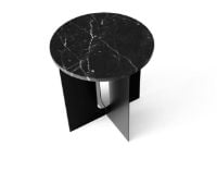 Billede af Audo Copenhagen Androgyne Table Top Ø: 42 cm - Nero Marquina Marble