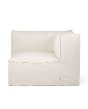Billede af Ferm Living Catena Sofa Connect Corner L200 Wool Boucle 108x108 cm - Off-White 