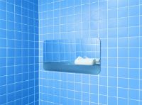 Billede af Normann Copenhagen Horizon Horisontalt Vægspejl L: 80 cm - Rustfrit stål