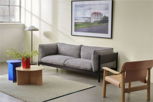 HAY Pao Steel Floor Lamp Ø: 47 cm - Cool Grey