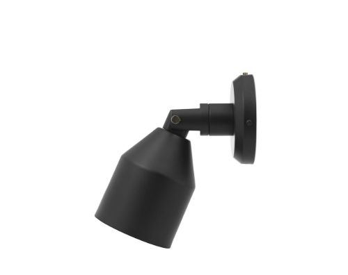Normann Copenhagen Klip Væglampe H: 15,8 cm - Sort