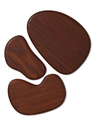 Ferm Living Cairn Cutting Boards Set of 3 - Dark Brown