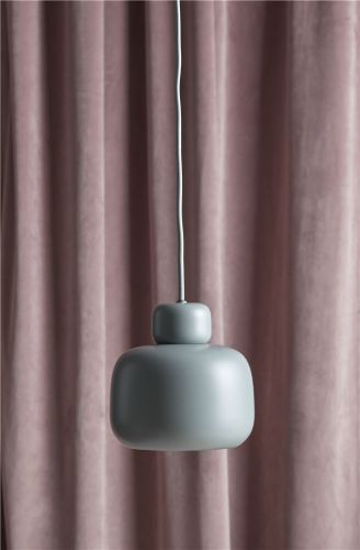 Woud Stone Pendant Small Ø:16 cm - Mint