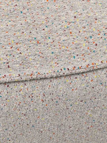 Ferm Living Catena Open End Left L300 Confetti Boucle 170x108 cm - Light Grey
