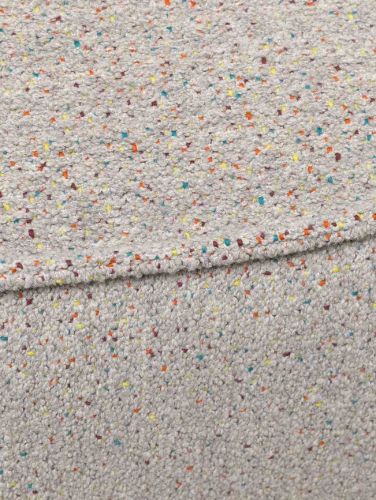 Ferm Living Catena Sofa Open End Right L301 Confetti Bouclé 170x108 cm - Light Grey