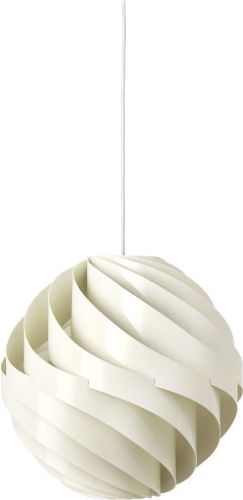 GUBI Turbo Pendant Ø: 36 cm - Alabaster White Glossy