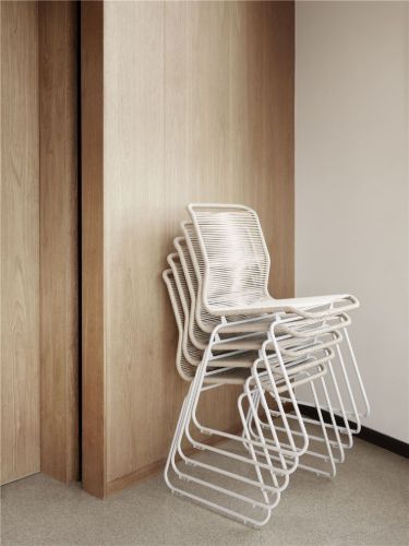 Montana Panton One Dining SH: 49 cm - Silk Grey/Paper Nature