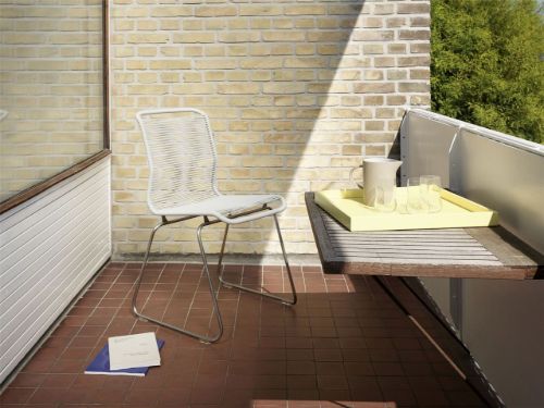 Montana Panton One Dining SH: 49 cm - Stainless Steel/Duke