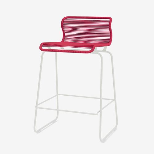 Montana Panton One Kitchen SH: 65 cm - Silk Grey/Scarlett