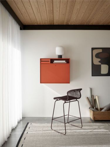 Montana Panton One Kitchen SH: 65 cm - Black Red/Marcel