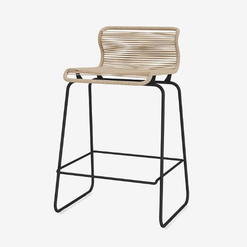 Montana Panton One Kitchen SH: 65 cm - Black/Paper Nature
